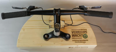Reaktionstestgerät Fahrrad