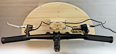 Reaktionstestgerät Fahrrad